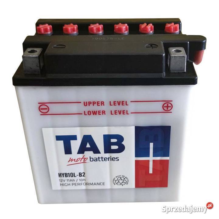 Akumulator motocyklowy TAB YB10LB2 12V 11Ah 160A Zakopane