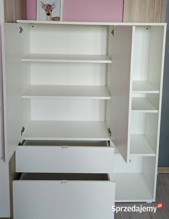 Szafka Ikea Vihals biała kredens śląskie Dąbrowa Górnicza sprzedam