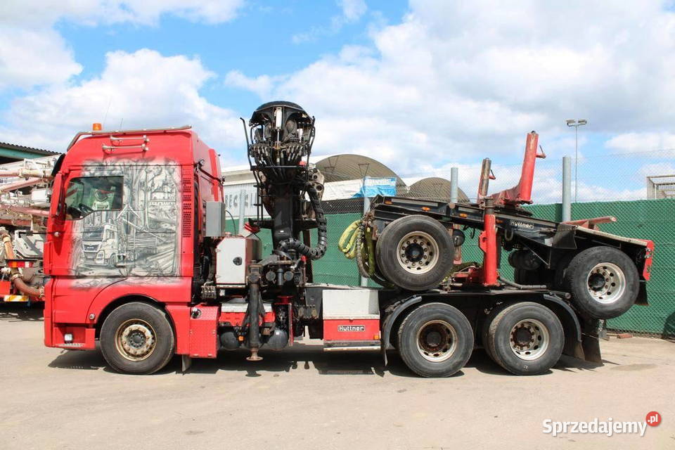 Do przewozu drewna dlugiego drzewa 6x4 Man z mazowieckie
