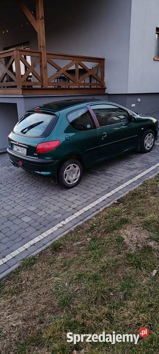 Peugeot mały przebieg auto bez wkładu 206