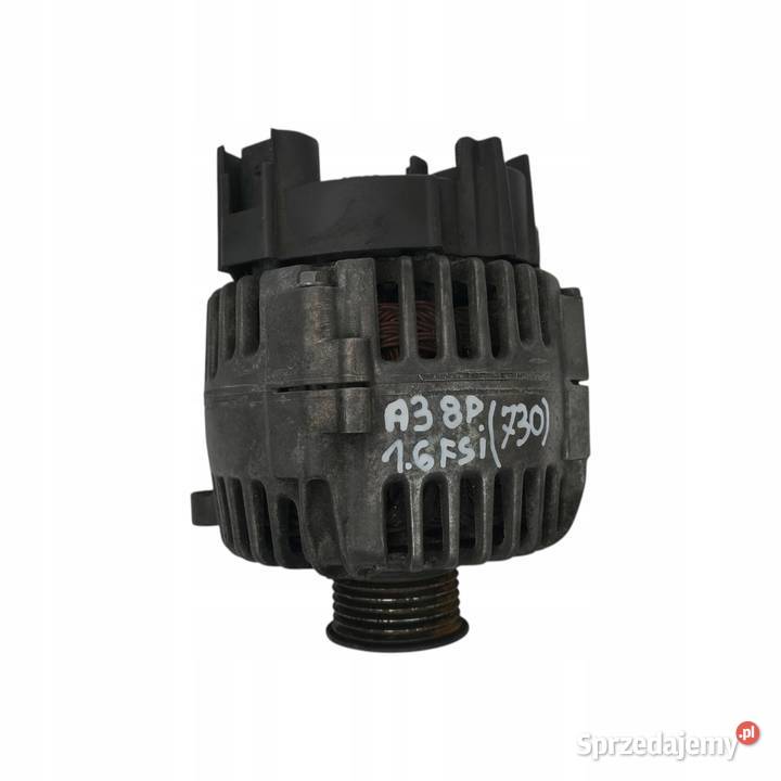 ALTERNATOR Audia A3 8P 16 FSI valeo 03C903023B osobowe Chełm