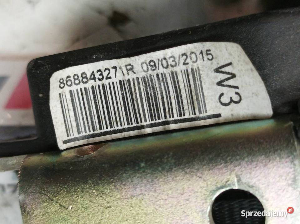 PAS BEZPIECZEŃSTWA PRAWY PRZÓD PASAŻERA