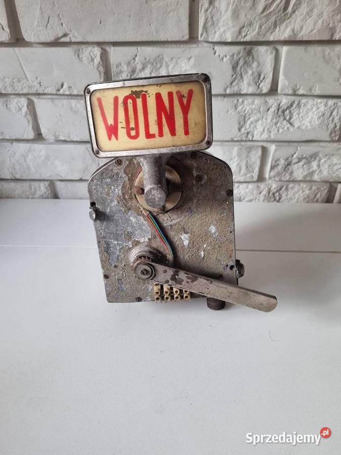 Zabytkowy taksometr HALDA oryginał vintage pomorskie Solnica