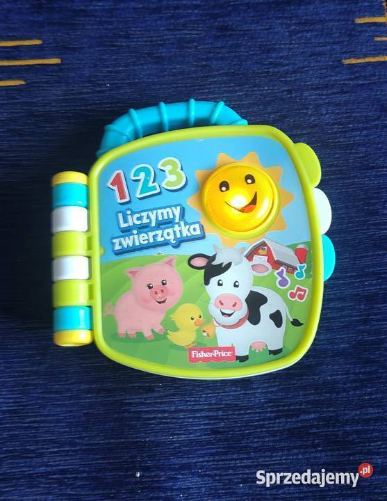 Zabawka interaktywna książeczka grająca świecąca Pruszków