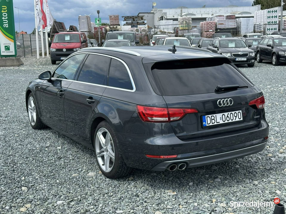 Audi A4 20 TDI 190 Quattro STronic 2018r SLine wielofunkcyjna kierownica A4 Wojkowice