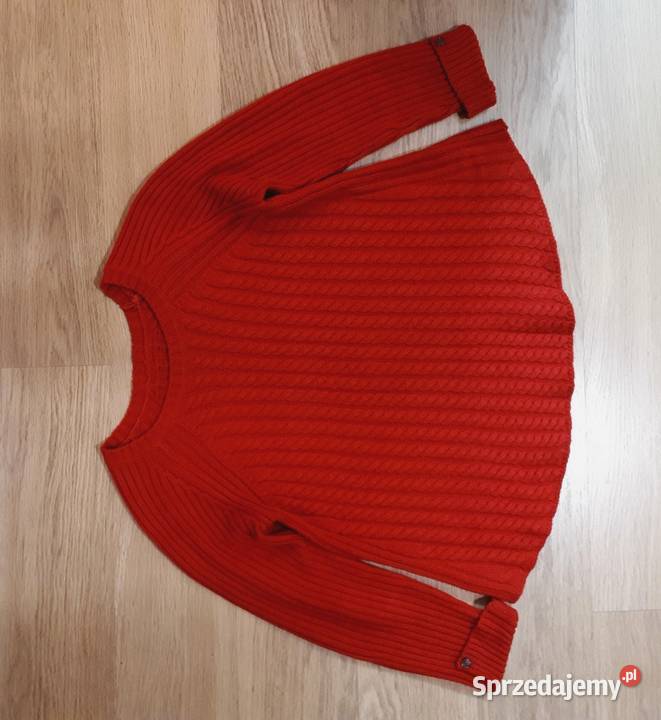 Sweterek czerwony S 36 TU czerwony Warszawa sprzedam