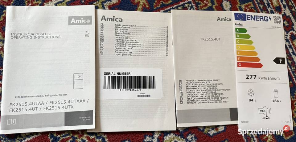 Lodówka Amica 170 Warszawa