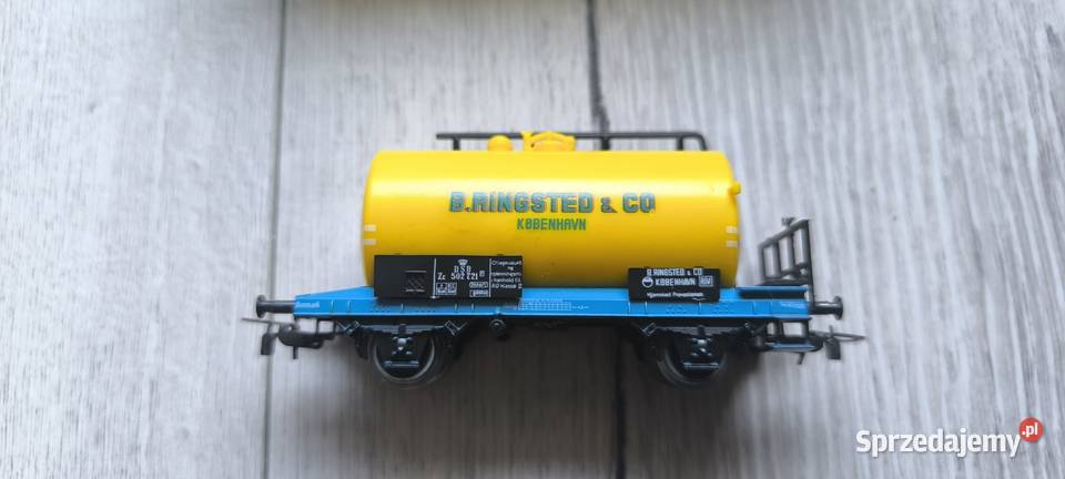 PIKO KOLEKCJONERSKI WAGON 2OSIOWY CYSTERNA DSB