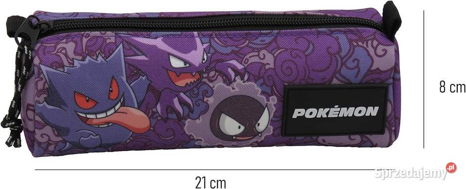 Piórnik Szkolny Pokemony Gengar Pojedyncza Mogilany