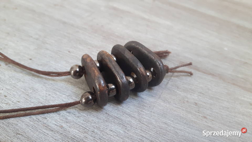 Naszyjnik ceramiczny ręcznie wykonany Antyki, Sztuka, Kolekcje Otwock