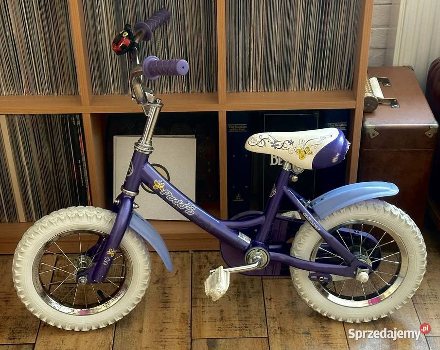 Rower dziecięcy GIANT Puddin wersja fiolet 125 Krotoszyn sprzedam