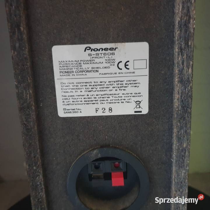 glosniki pioneer do kina donowego Szymanów