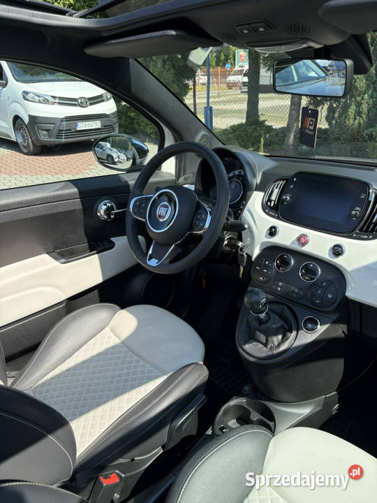 Fiat 500 Fiat 500 10 GSE Hybrid Dolcevita I 2007 biały Tarnowskie Góry sprzedam