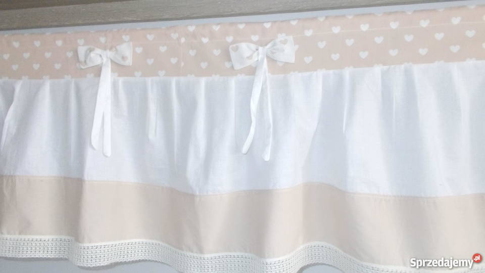 zadroska bawełniana z kokardkami Dekoracje i ozdoby Włocławek sprzedam