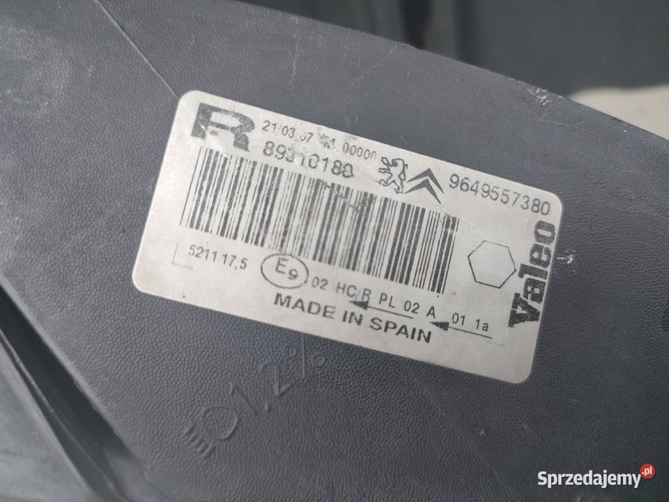 Citroen Xara picasso lift lampa przednia lewa