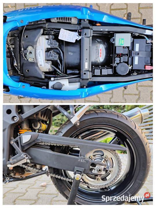 Triumph Speed Four naked streetfighter 34 000 nieuszkodzony Poznań