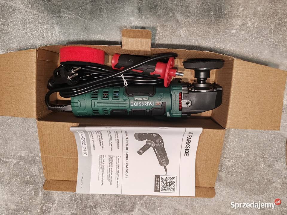 Kompaktowa polerka PARKSIDE PPM 800 A sprzedam