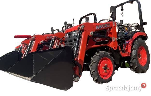 Ciągnik Traktor CRONA CR254 25 4x4 Ładowacz TUR