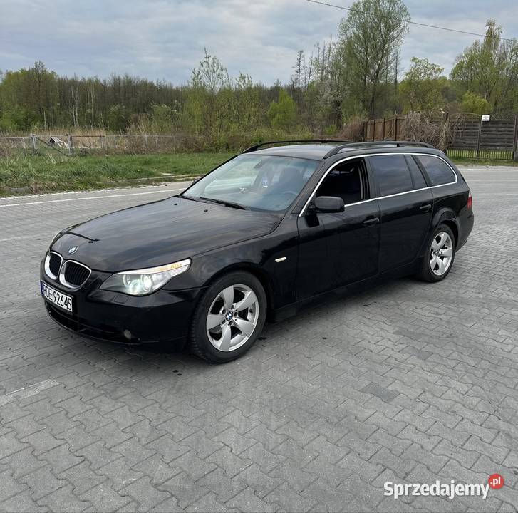 BMW e61 25 diesel 2004r Automat Seria 5 Strzegocice