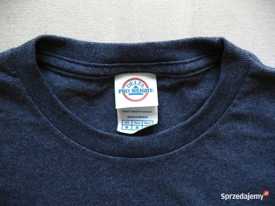 Nowa podkoszulka Tshirt DELTA USA Rozmiar M niebieski Odzież codzienna Olsztyn