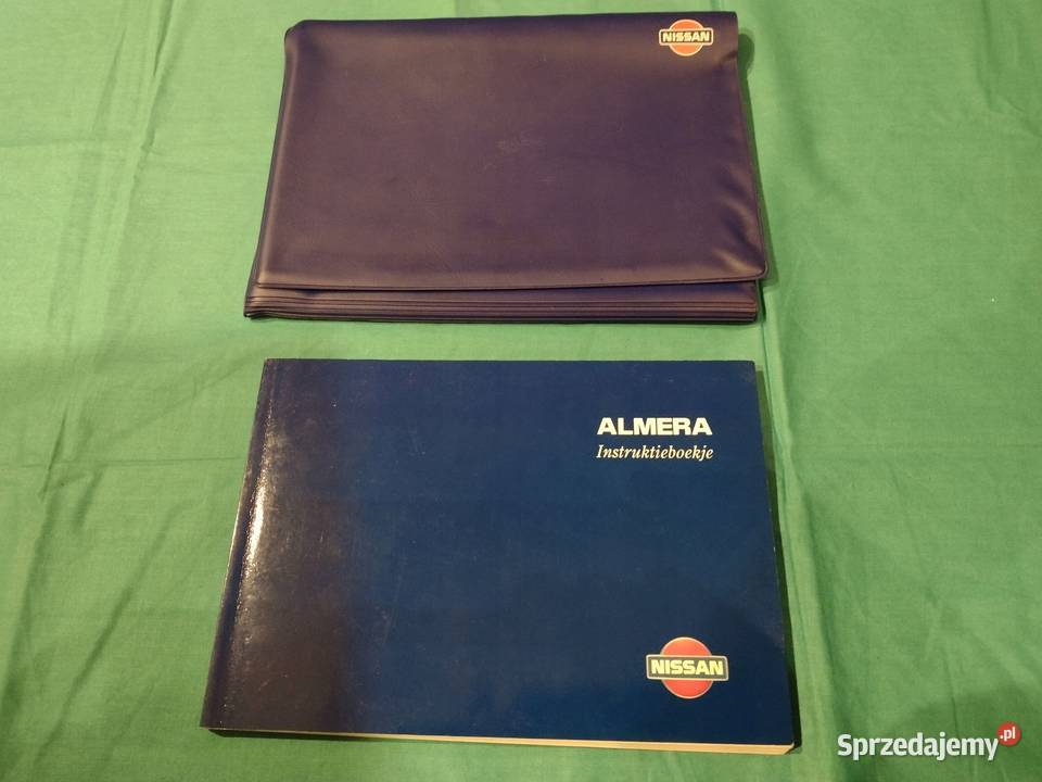 NISSAN ALMERA N15 Instrukcja Obsługi książka Łódź sprzedam