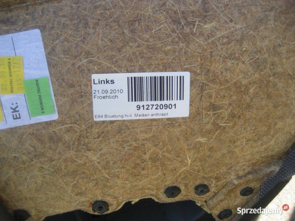 bmw x1 e84 0912r tapicerka drzwi tył lewa prawa Rakoniewice