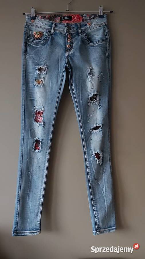 Spodnie damskie jeansowedżinsowe Chisu rS36 Moda i Styl Lublin