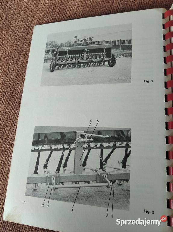 Instrukcja obsługi siewnika Amazone D7 nie w Lublin