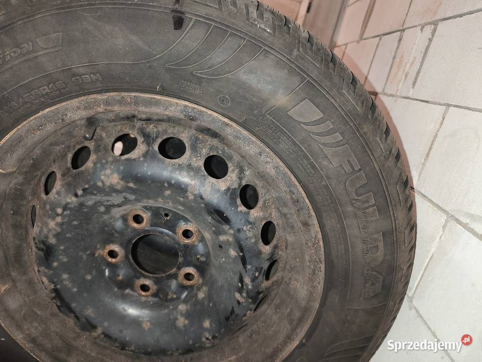 Koła z oponami Falken Eurowinter i Fulda Suwałki