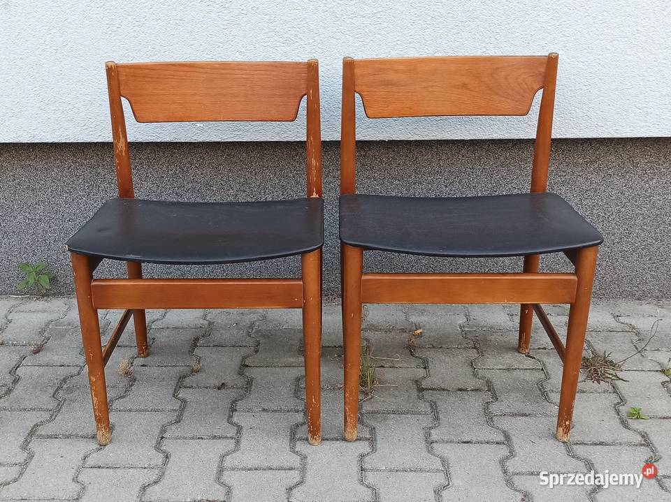 3x Krzesło GFM UX4 PRL modern scandi Homa Gliwice