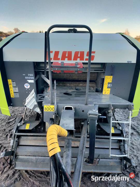 Prasoowijarka Claas Uniwrap 455 z MPS nie McHale łódzkie Piotrków Trybunalski