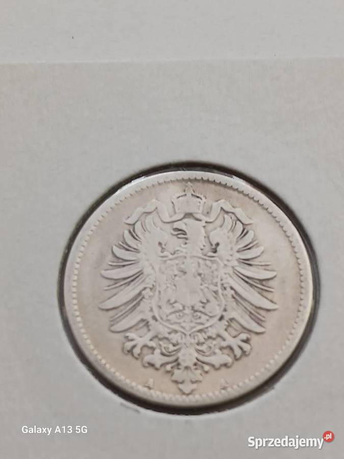 1 Marka Prusy 1875 r 1 mennica A