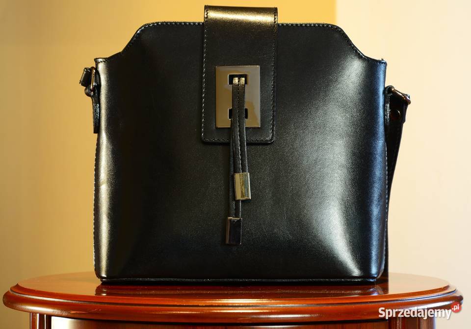 Piękna Stylowa Damska Torebka Skórzana BORSE IN 24cm Torby i torebki Olsztyn