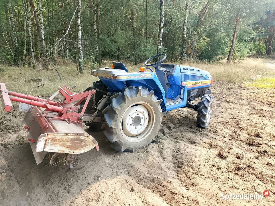 Traktorek ogrodowy iseki tu 205 ciągnik Kubota Skrzynia biegów Manualna