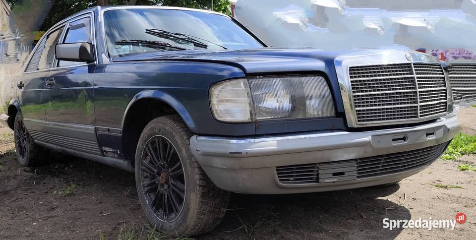 Mercedes klasa S w126 380V8 LPG zamiana Rok produkcji 1983 Koszalin