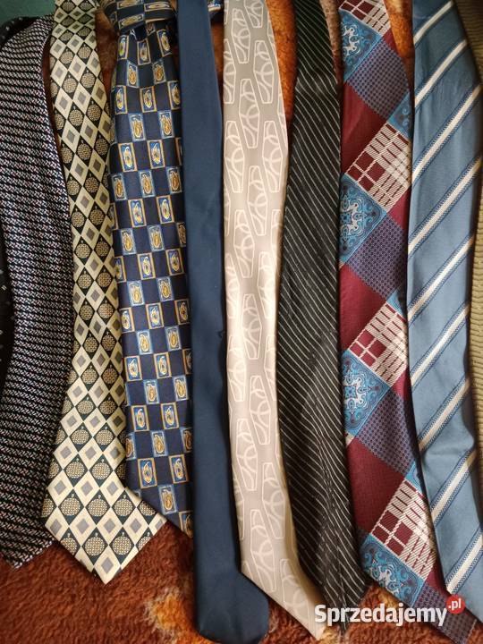 ZESTAW 14 Krawatów VINTAGE Lata 90 Ruda Śląska