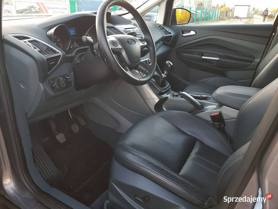 Ford C 16 Benzyna Turbo Titanium Skóry wspomaganie kierownicy Samochody osobowe Włocławek