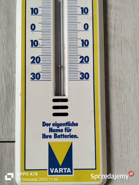 termometr kolekcjonera z dawnych czasów Gryfino