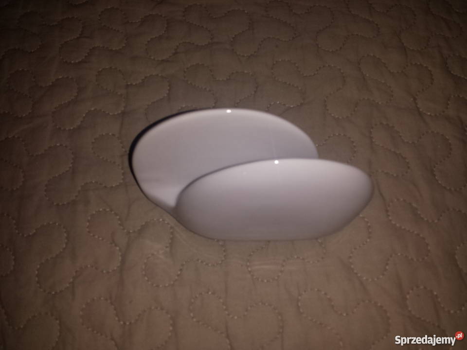 Nowy biały serwetnik porcelana Warszawa