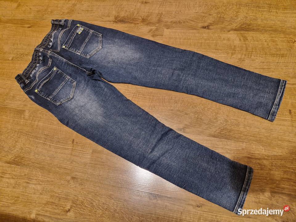Spodnie jeans chłopięce rozmiar 140146