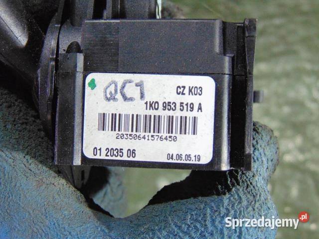 PRZEŁĄCZNIK WYCIERACZEK VW TOURAN 1K0953519A