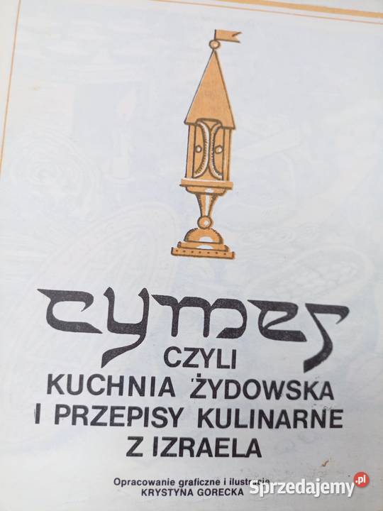 Kuchnia żydowska unikat księgarnia Praga książki