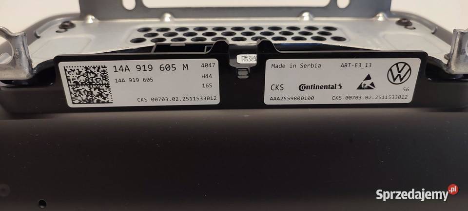 VW TAYRON WYŚWIETLACZ EKRAN 14A919605M sprzedam