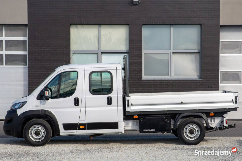 Fiat Ducato 23 DOKA 7OSÓB SKRZYNIA 293m Maxi serwisowany w ASO Jarocin