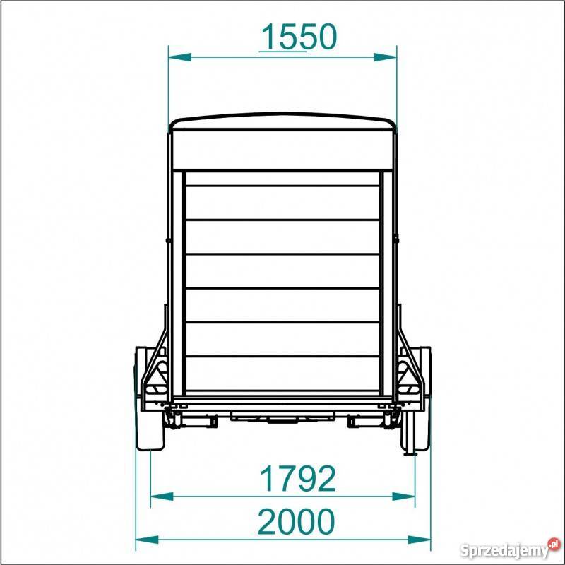Przyczepa Kontener Furgon Cargo mazowieckie