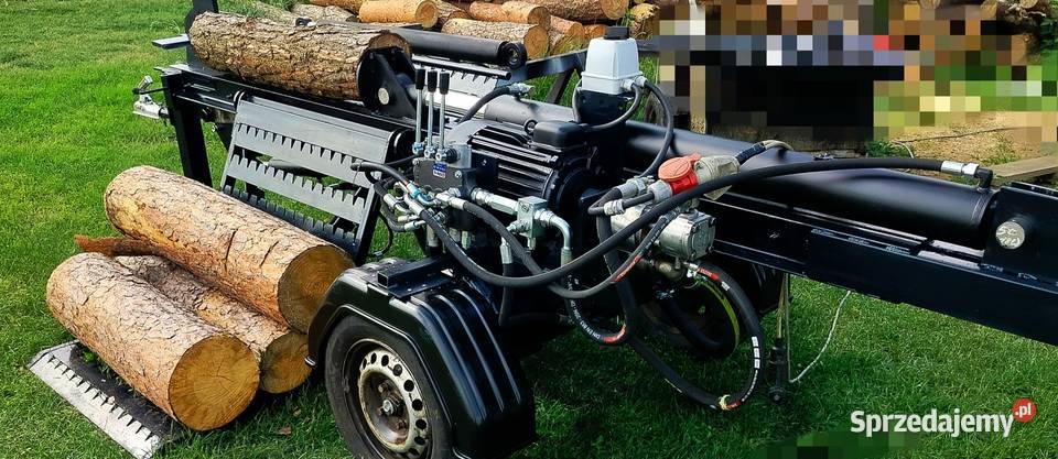 Łuparka hydrauliczna Leśnictwo Mielec