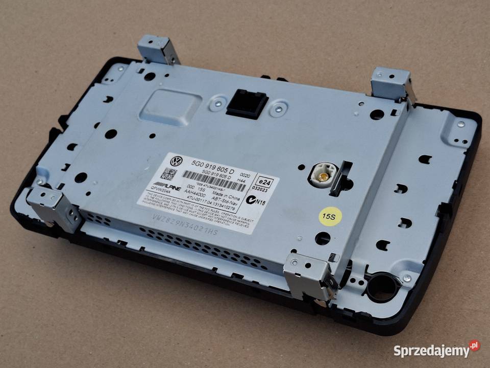 VW GOLF 7 VII RADIO WYŚWIETLACZ PANEL EKRAN Nawigacje fabryczne Bieleń