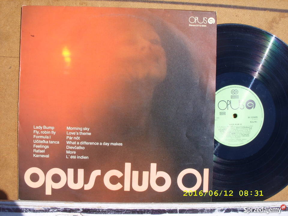 Skladanka LP OPUS CLUBLADY BUMP Czech Wołów