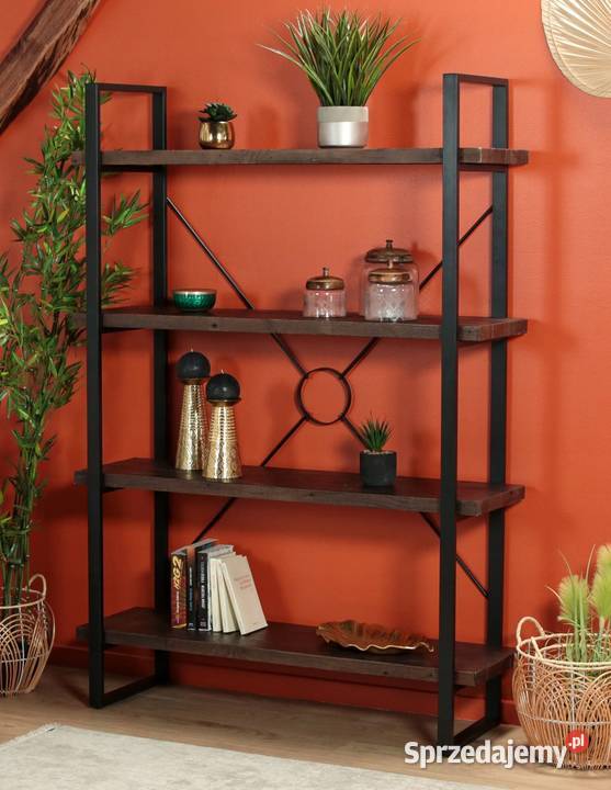 Regał NA WYMIAR stal loft industrialny