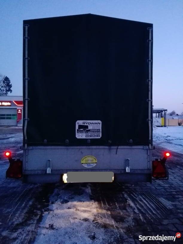 Przyczepka przyczepa samochodowa towarowa warmińsko-mazurskie sprzedam